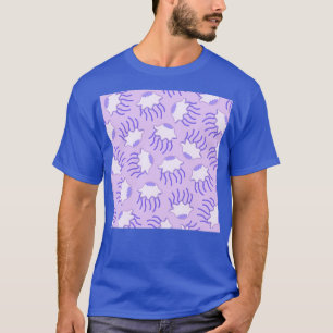 Medelstor maneter mönster 3 t shirt