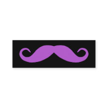 Medelstor Orchidé Mustasch