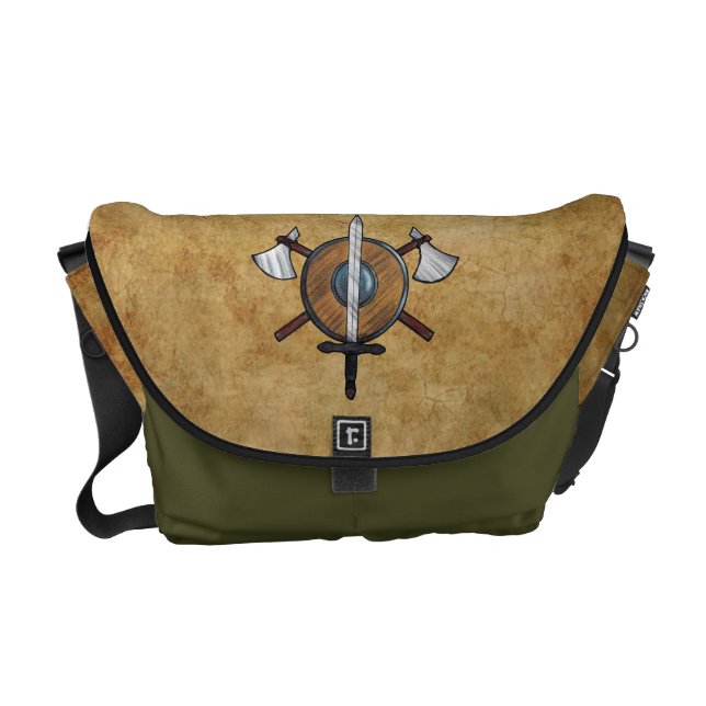 Medeltida ärmar messenger bag (Framsidan)