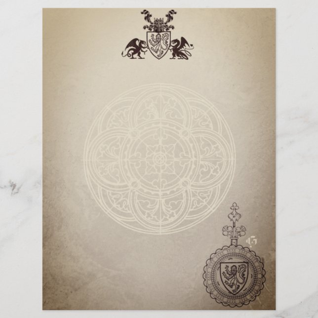 Medeltida Brevhuvud (Framsida)