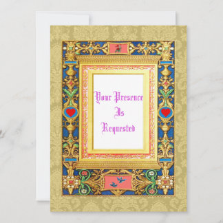 Medeltida Bröllopsinbjudningar i Stil Inbjudningar