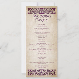 Medeltida Bröllopsprogram