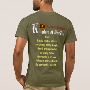 Medeltida byT-tröja för Boreal skog T Shirt