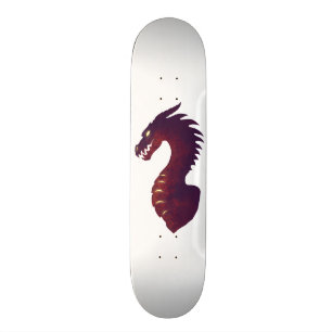 Medeltida drake mini skateboard bräda 18,5 cm