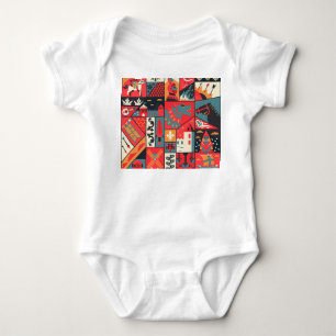 Medeltida elegans: Sömlös mönsterdesign T Shirt