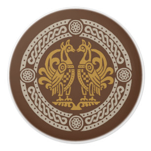 Medeltida fåglar knopp