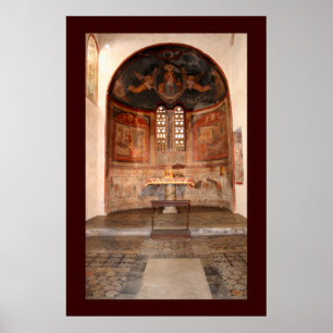 Medeltida Frescoes Poster