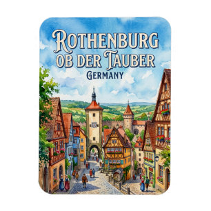 Medeltida Gamla Stan, Rothenburg ob der Tauber Magnet