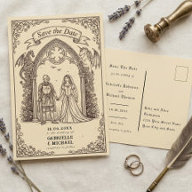 Medeltida gotisk sepia gammalt papper spara datum