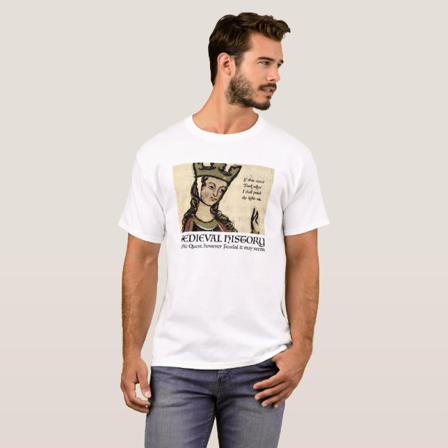 MEDELTIDA HISTORIA T SHIRT (Hel framsida)