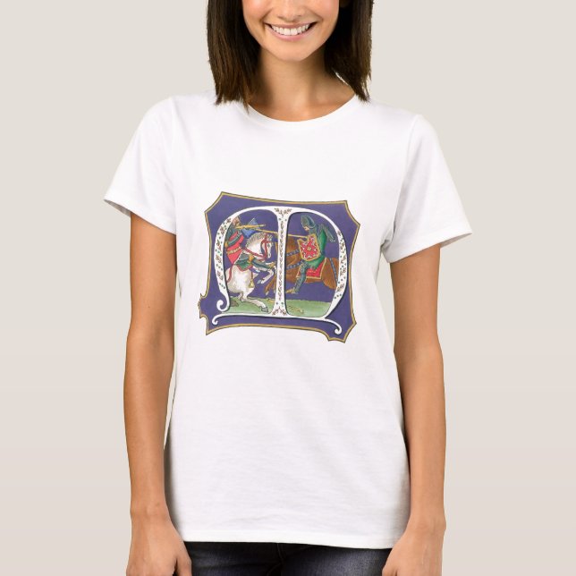 Medeltida Joust T-shirt (Framsida)