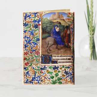 Medeltida julkort 5 helgkort