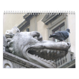 Medeltida konst av Europa Kalender