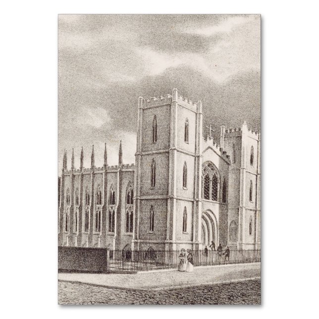 Medeltida kristna kyrka bordsnummer (Framsidan)