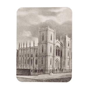 Medeltida kristna kyrka magnet
