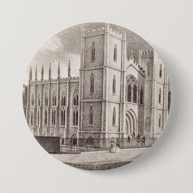 Medeltida kristna kyrkan knapp (Framsida)