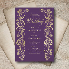 Medeltida kungliga rosorsvärdet inbjudningar