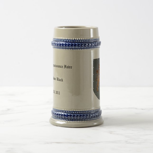 Medeltida metall skyddar lejon design sejdel (Center)