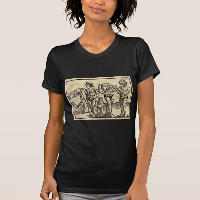 Medeltida monster t-shirt (Framsida)