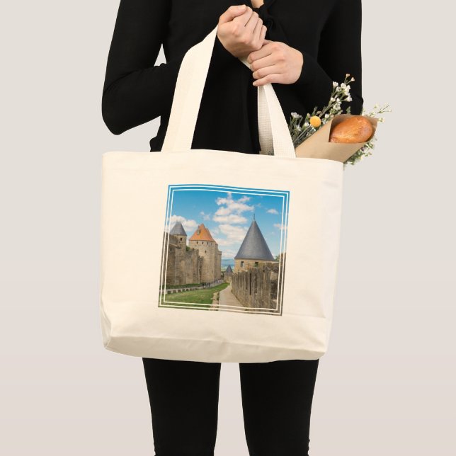 Medeltida murar i Carcassonne Jumbo Tygkasse (Framsida (produkt))