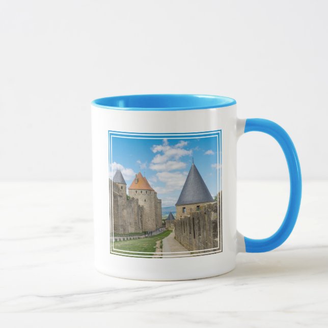 Medeltida murar i Carcassonne Mugg (Höger)