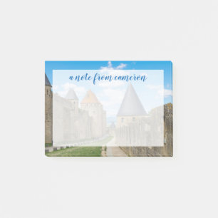 Medeltida murar i Carcassonne Post-it Block