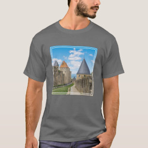 Medeltida murar i Carcassonne T Shirt