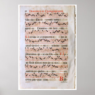 Medeltida musikställningaffisch poster