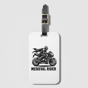 Medeltida riddare bagagebricka