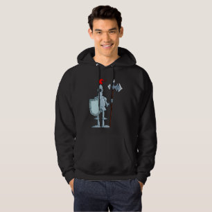 Medeltida Riddare Karaktär Hoodie