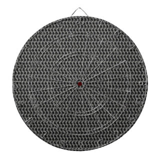 Medeltida ringvävnad rustning darttavla