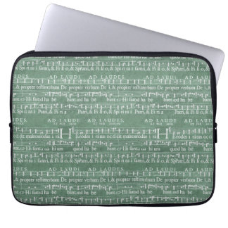 Medeltida sleeve 13" för musikmanuskriptNeoprene,