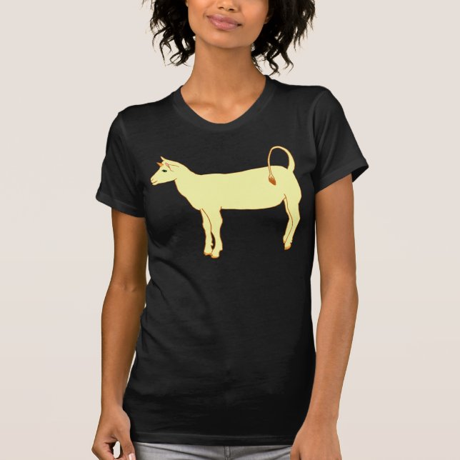 Medeltida stilUnicorn T-shirt (Framsida)