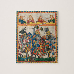 Medeltida turnering, 14th århundrade pussel