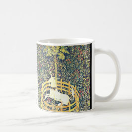 Medeltida UnicornTapestry - mugg