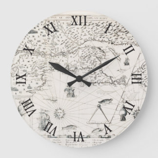 Medeltida världskartaQuebec Nouvelle-Frankriken Stor Klocka