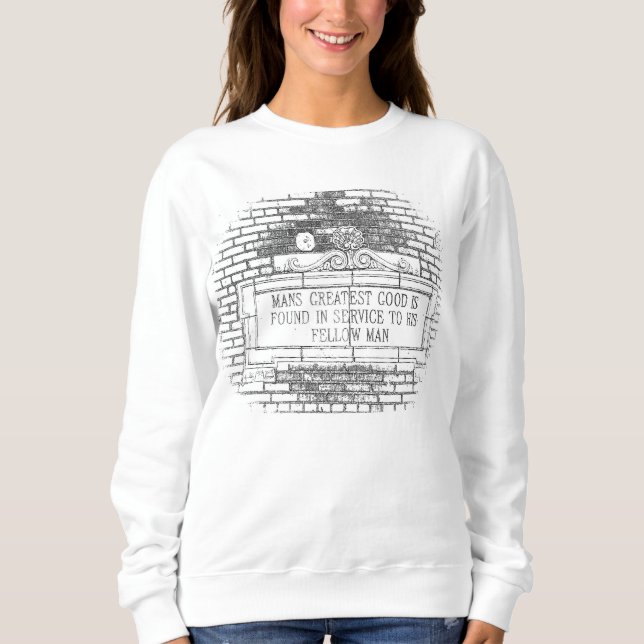 MedelUnderbarare Bra Gammal brickplåt T Shirt (Framsida)