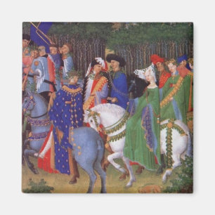 Medeval bröllop procession magnet
