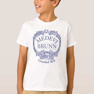 Medevi Brunn Large Logotyp Barn T-Shirt