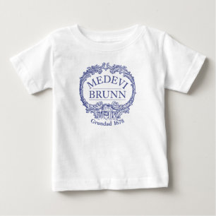 Medevi Brunn Logotyp Baby T-Shirt