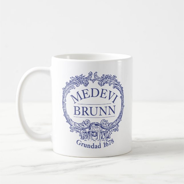 Medevi Brunn Logotyp Mugg (Vänster)