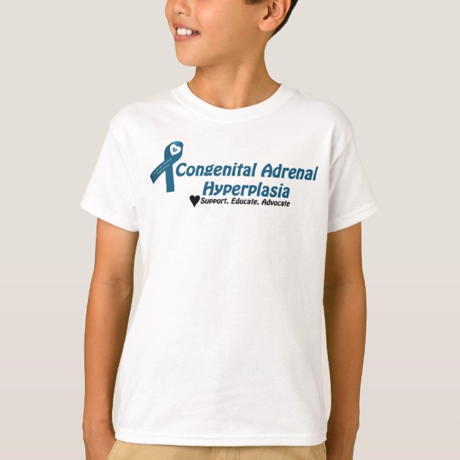 Medfödd Adrenal Hyperplasia T-shirt (Framsida)