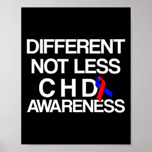 Medfödd hjärtsjukdom Defekt överlevande Chd krigar Poster