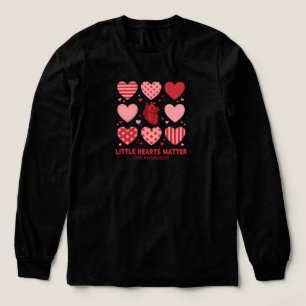 Medfödda hjärtfel medfödd hjärtsjukdom medvetenhet t shirt