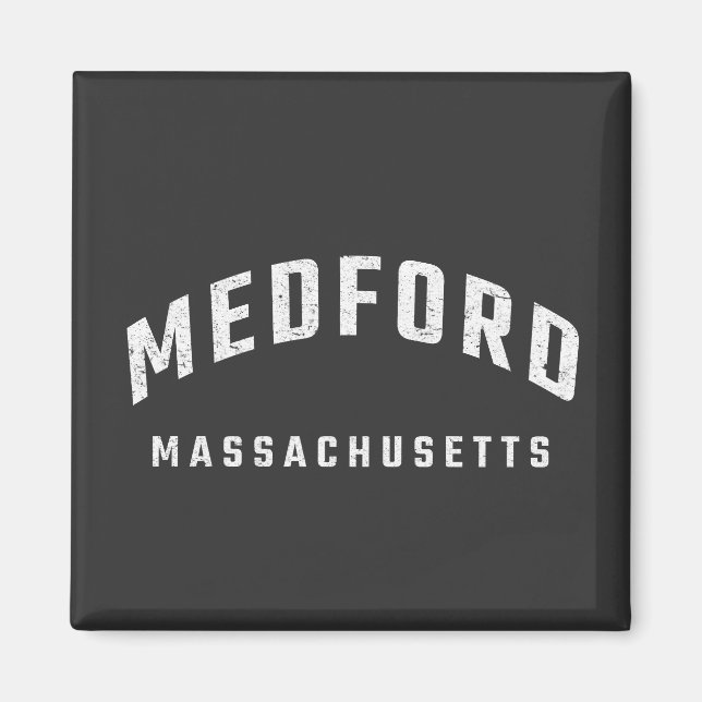 Medford Massachusetts MORSA Magnet (Framsidan)