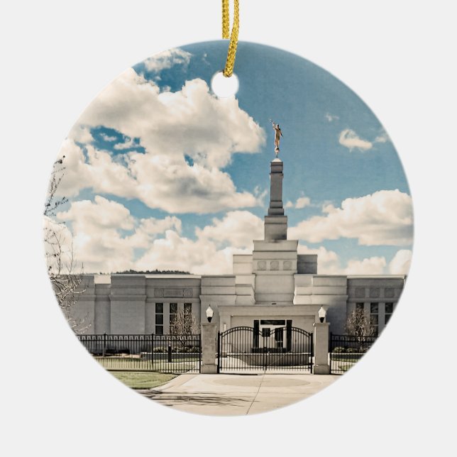 Medford Oregon Temple Ornament (Framsidan)