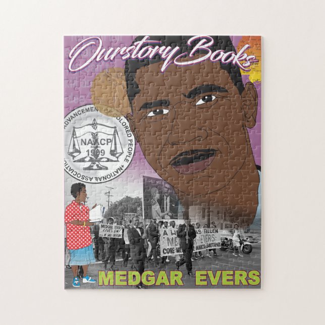 Medgar Evers Pussel (Vertikal)