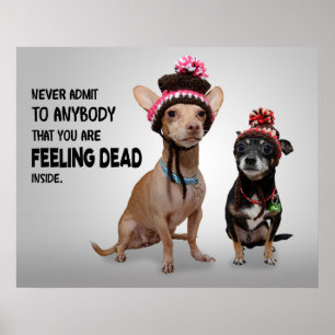 Medge aldrig dig är känsliga döda inre gulliga poster