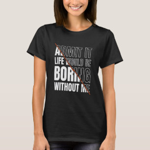 Medge att det skulle vara att bada utan mig Sarcas T Shirt
