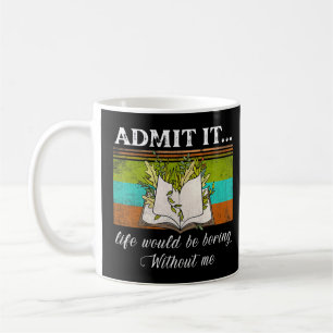 Medge att det skulle vara ett liv utan mig Bok Kaffemugg